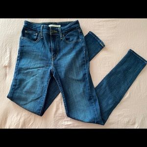 Levi’s high rise skinny